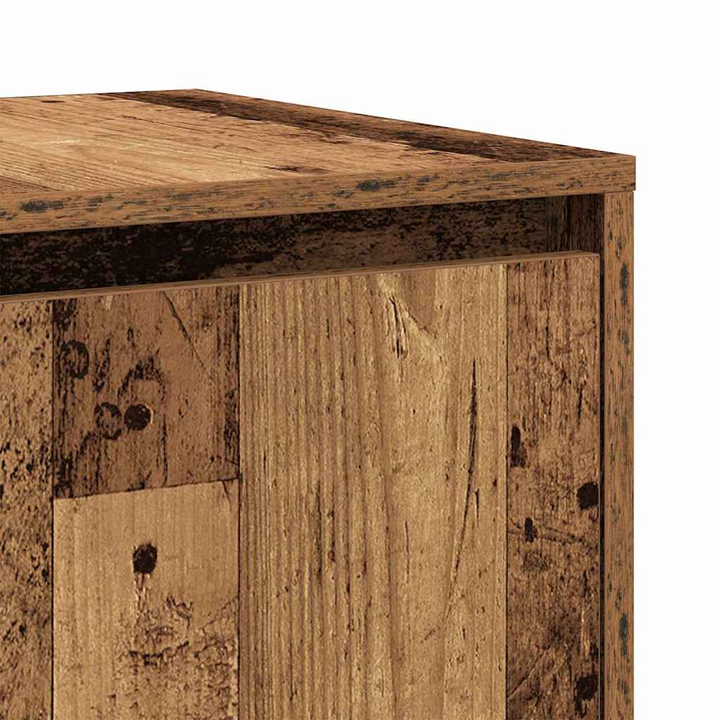 Dressoir Oud hout 120 x 41 x 75 cm Bewerkt hout is nu te koop bij PeponiXL, paradijselijk wonen!
