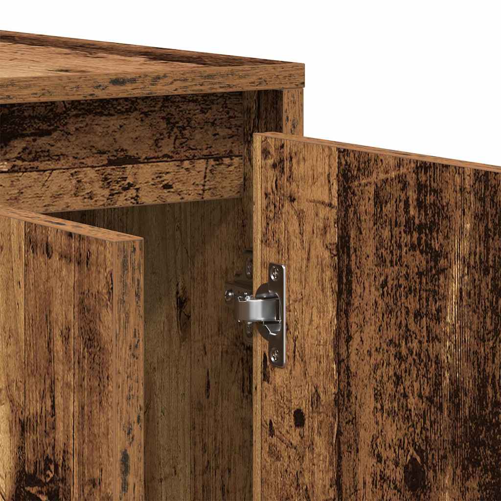 Dressoir Oud hout 120 x 41 x 75 cm Bewerkt hout is nu te koop bij PeponiXL, paradijselijk wonen!