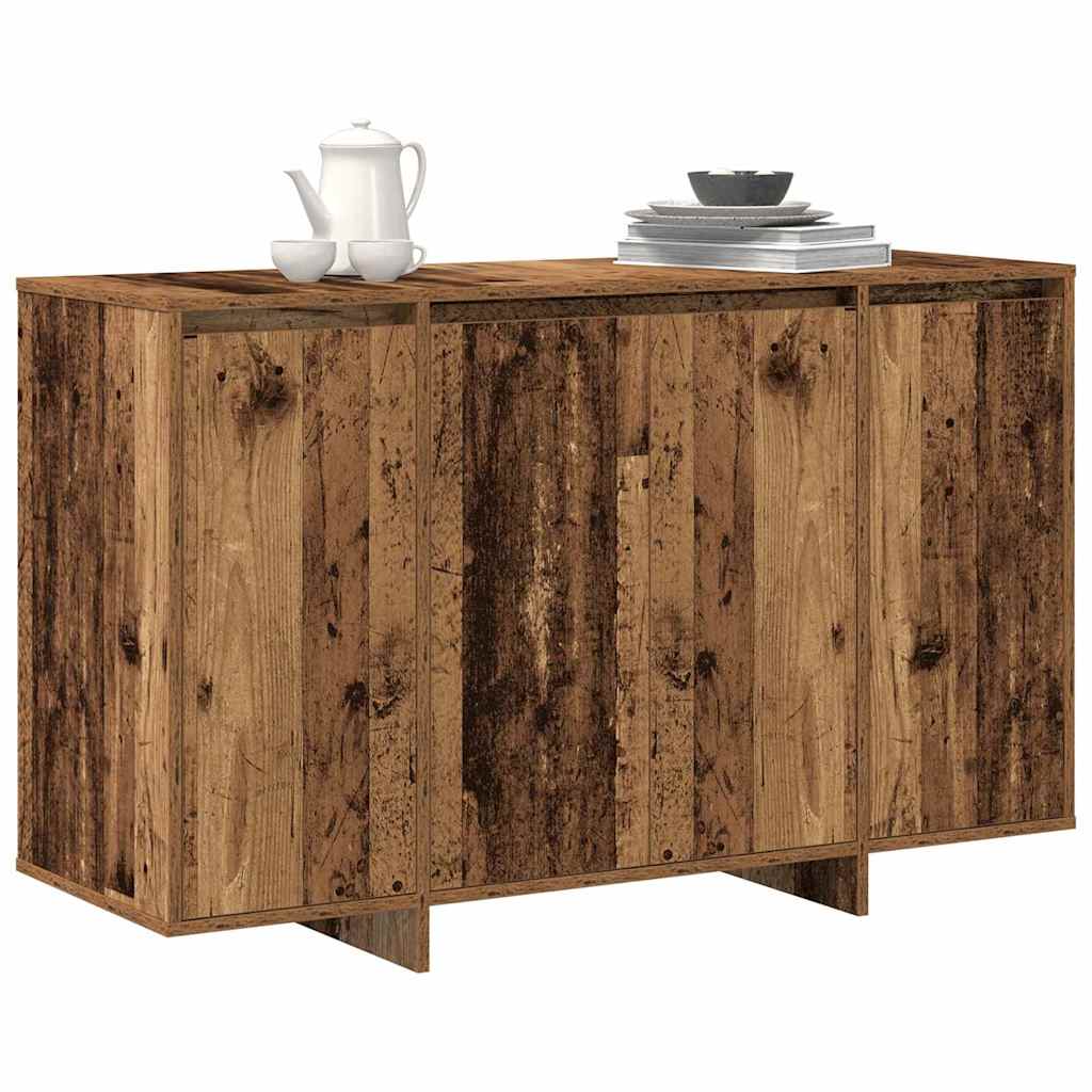 Dressoir Oud hout 120 x 41 x 75 cm Bewerkt hout is nu te koop bij PeponiXL, paradijselijk wonen!