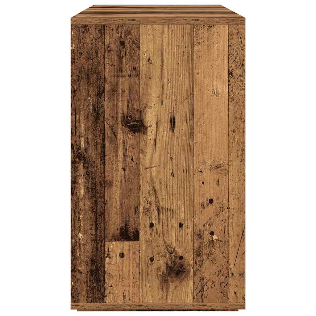 Dressoir Oud hout 120 x 41 x 75 cm Bewerkt hout is nu te koop bij PeponiXL, paradijselijk wonen!