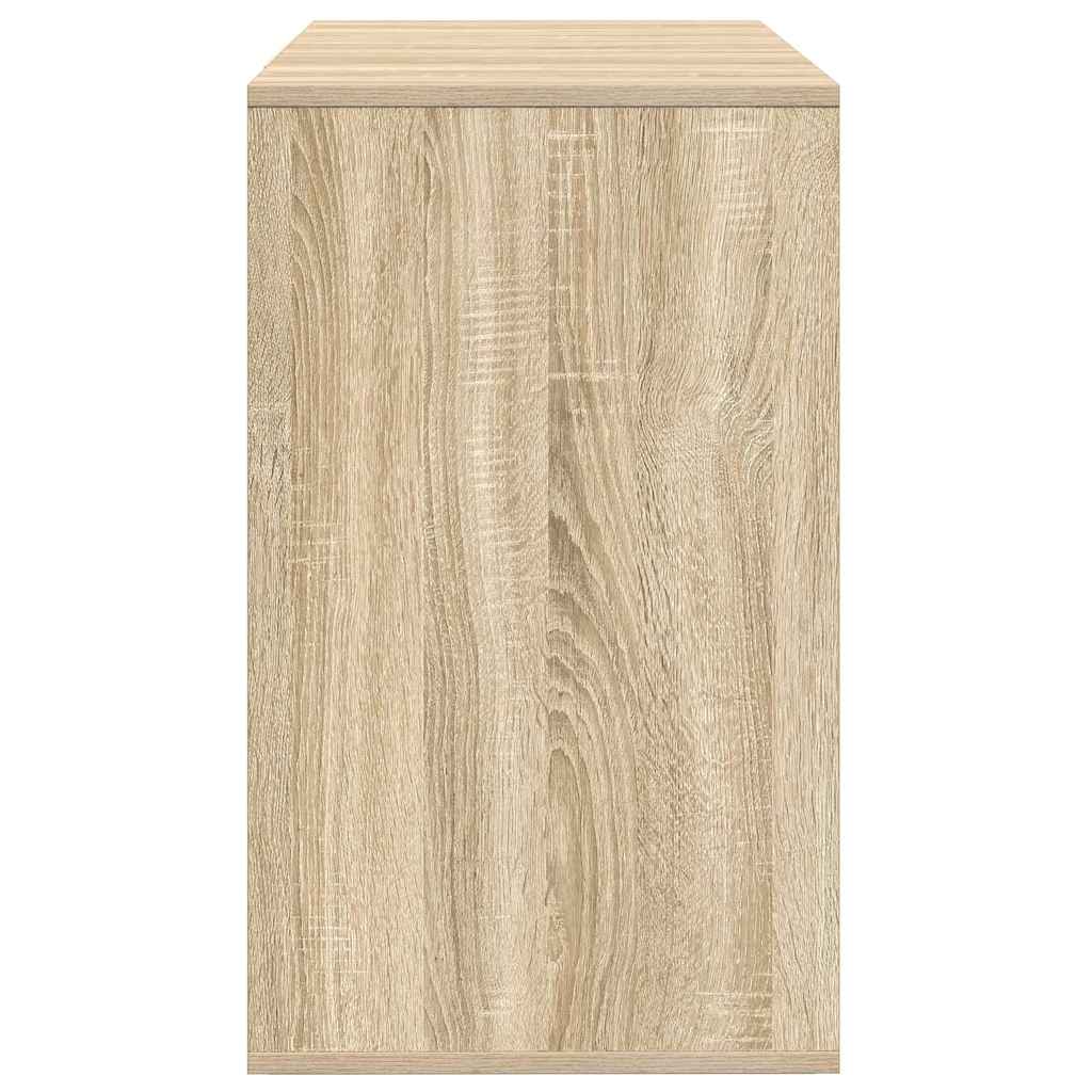 Dressoir met lade Sonoma Eiken 120 x 41 x 75 cm Bewerkt hout is nu te koop bij PeponiXL, paradijselijk wonen!