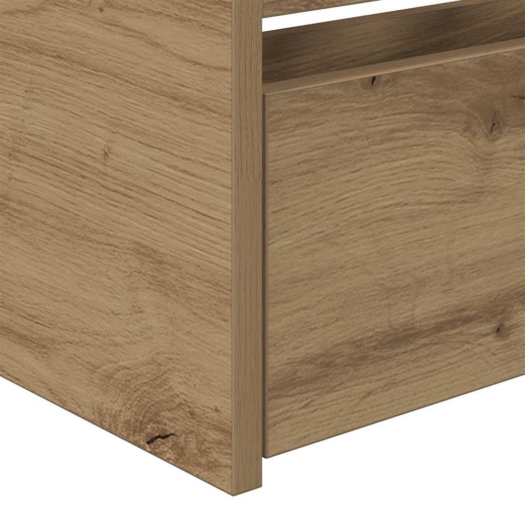 Dagbed met hoofdeinde Artisan Eiken 90 x 190 cm Bewerkt hout is nu te koop bij PeponiXL, paradijselijk wonen!