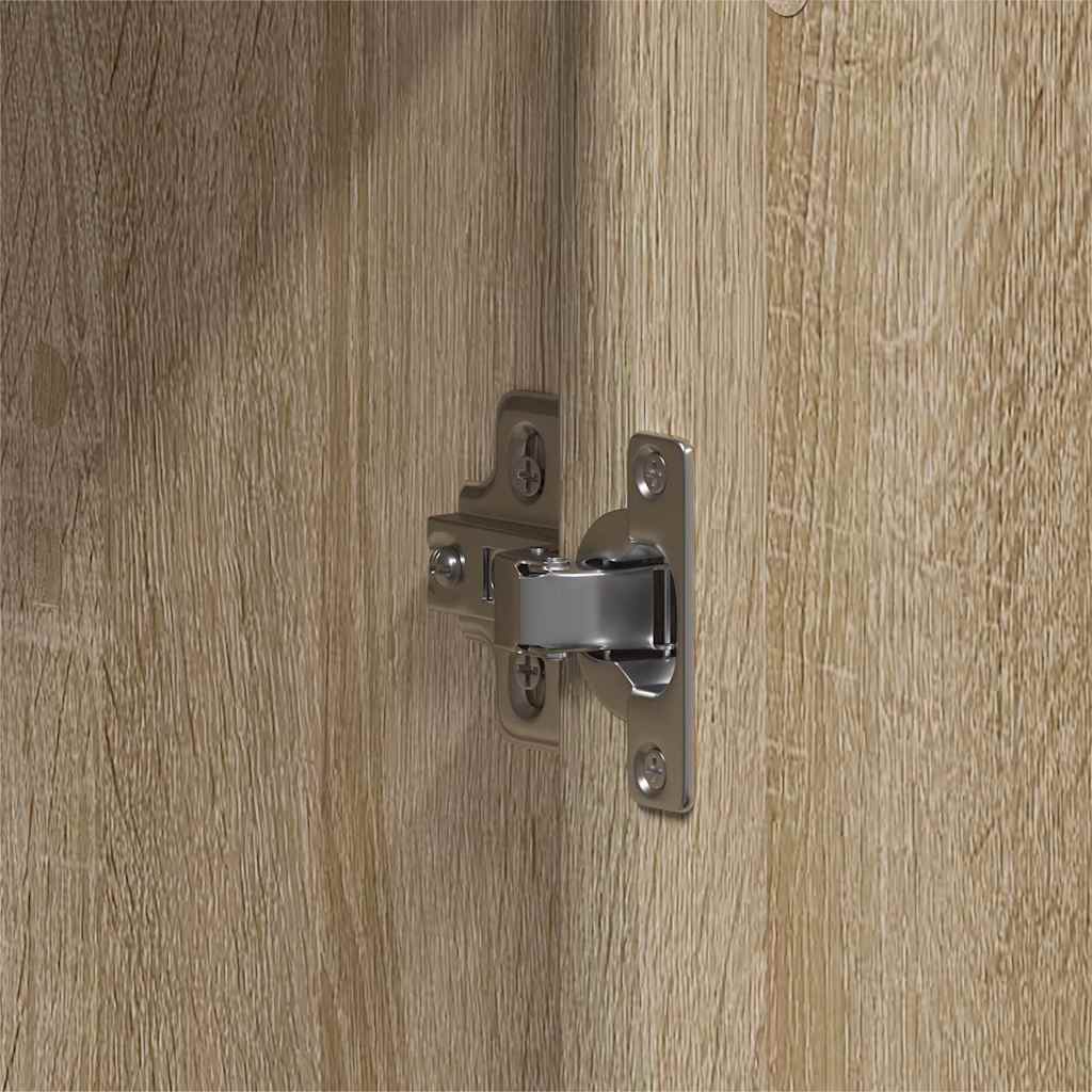 Kledingkast Sonoma Eiken 55 x 25 x 189 cm Bewerkt hout is nu te koop bij PeponiXL, paradijselijk wonen!