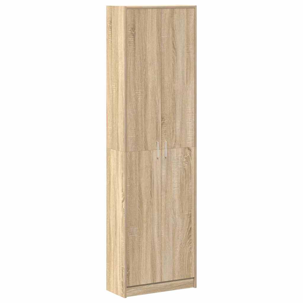 Kledingkast Sonoma Eiken 55 x 25 x 189 cm Bewerkt hout is nu te koop bij PeponiXL, paradijselijk wonen!
