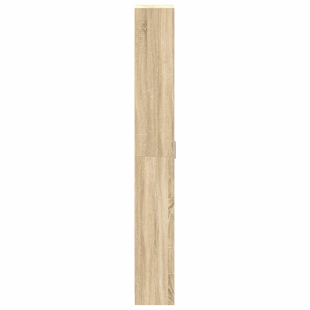 Kledingkast Sonoma Eiken 55 x 25 x 189 cm Bewerkt hout is nu te koop bij PeponiXL, paradijselijk wonen!
