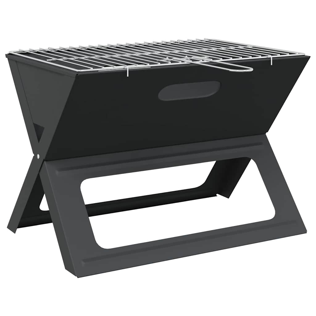 Buiten Grill Zwart 46 x 31 x 31 cm Staal is nu te koop bij PeponiXL, paradijselijk wonen!