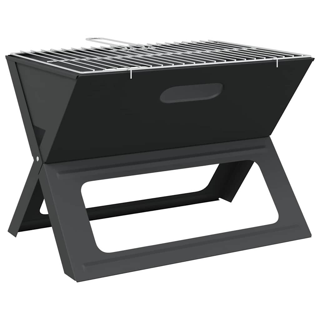 Buiten Grill Zwart 46 x 31 x 31 cm Staal is nu te koop bij PeponiXL, paradijselijk wonen!
