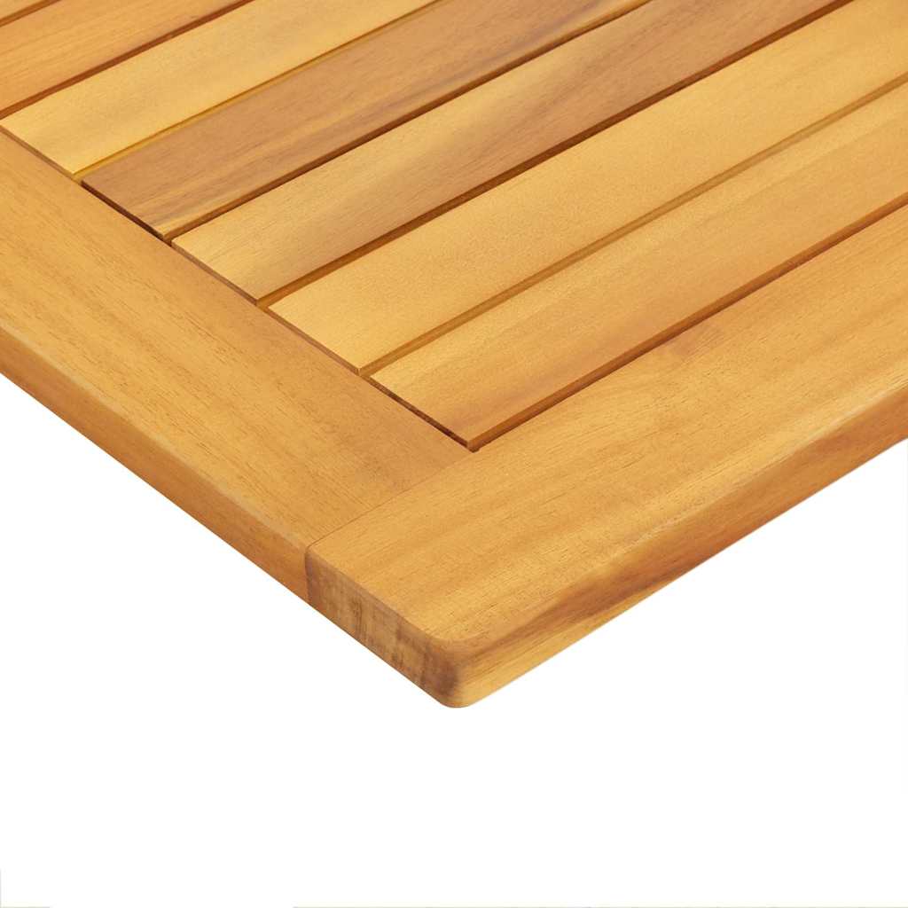 Tafelblad Olie naturel 90 x 45 x 2 cm Massief Acaciahout is nu te koop bij PeponiXL, paradijselijk wonen!