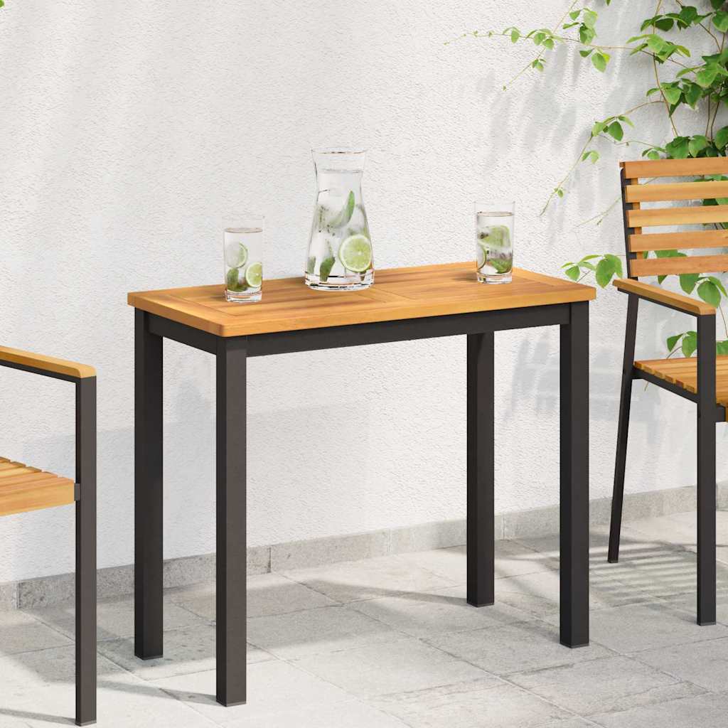 Tafelblad Olie naturel 100 x 50 x 2 cm Massief Acaciahout is nu te koop bij PeponiXL, paradijselijk wonen!
