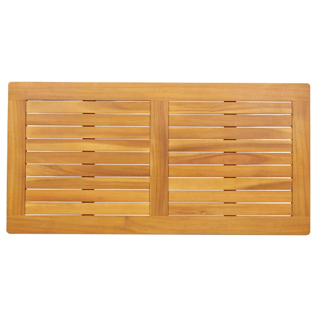 Tafelblad Olie naturel 100 x 50 x 2 cm Massief Acaciahout is nu te koop bij PeponiXL, paradijselijk wonen!