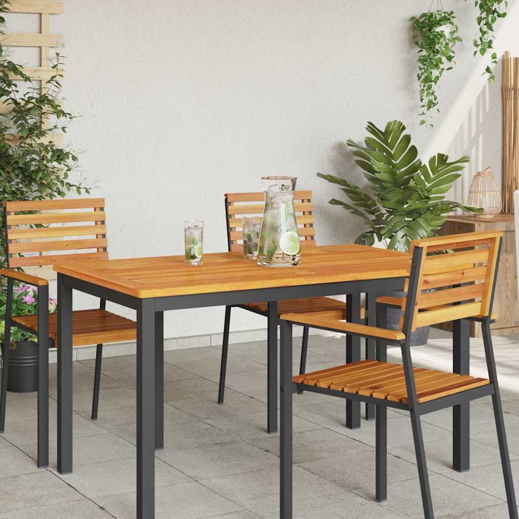 Tafelblad Olie naturel 120 x 70 x 2 cm Massief Acaciahout is nu te koop bij PeponiXL, paradijselijk wonen!