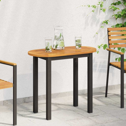 Tafelblad Olie naturel 80 x 40 x 2 cm Massief Acaciahout is nu te koop bij PeponiXL, paradijselijk wonen!