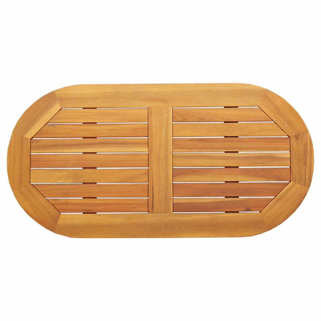 Tafelblad Olie naturel 90 x 45 x 2 cm Massief Acaciahout is nu te koop bij PeponiXL, paradijselijk wonen!