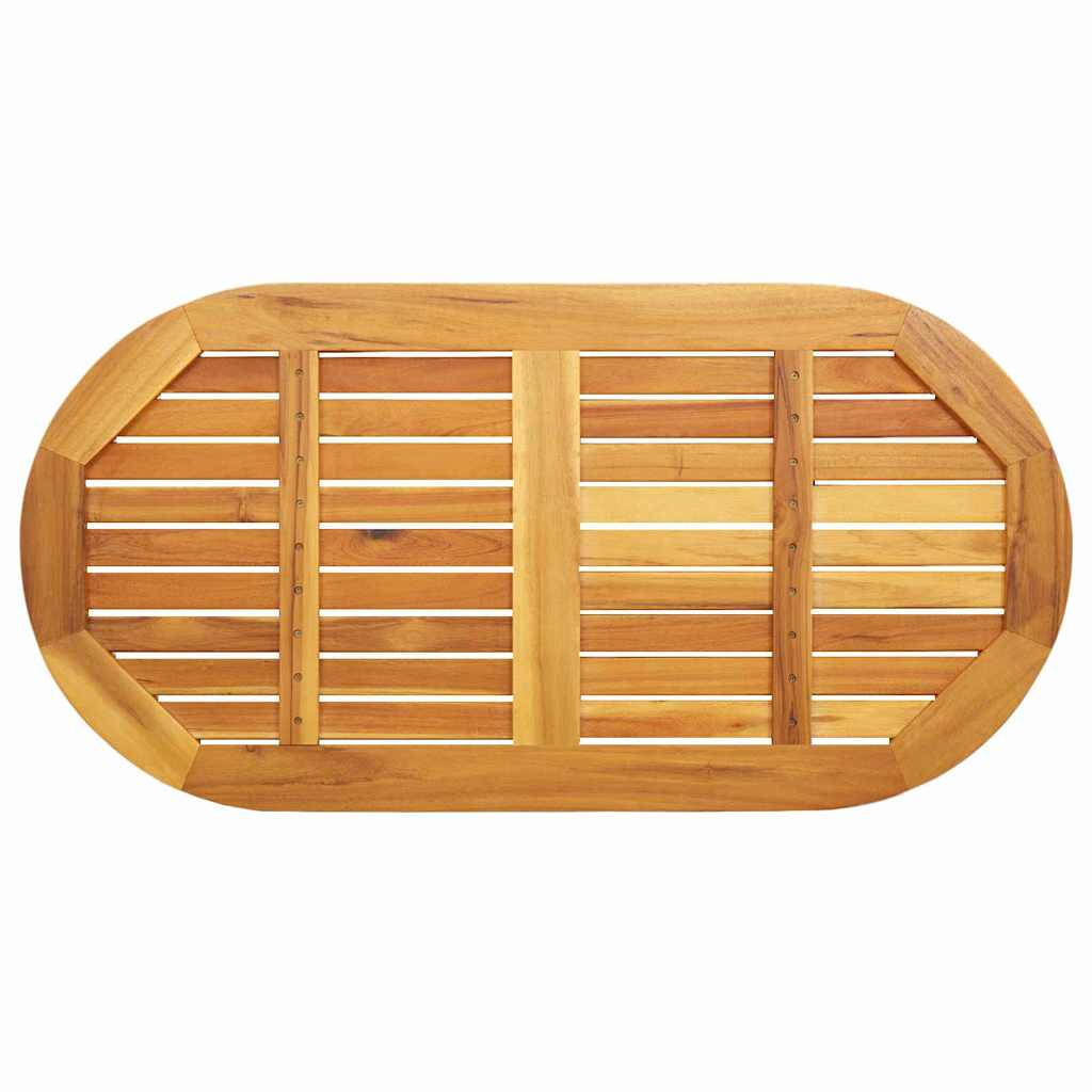 Tafelblad Olie naturel 110 x 55 x 2 cm Massief Acaciahout is nu te koop bij PeponiXL, paradijselijk wonen!