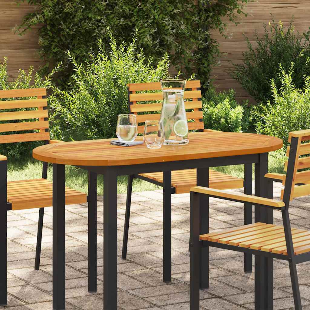 Tafelblad Olie naturel 110 x 55 x 2 cm Massief Acaciahout is nu te koop bij PeponiXL, paradijselijk wonen!