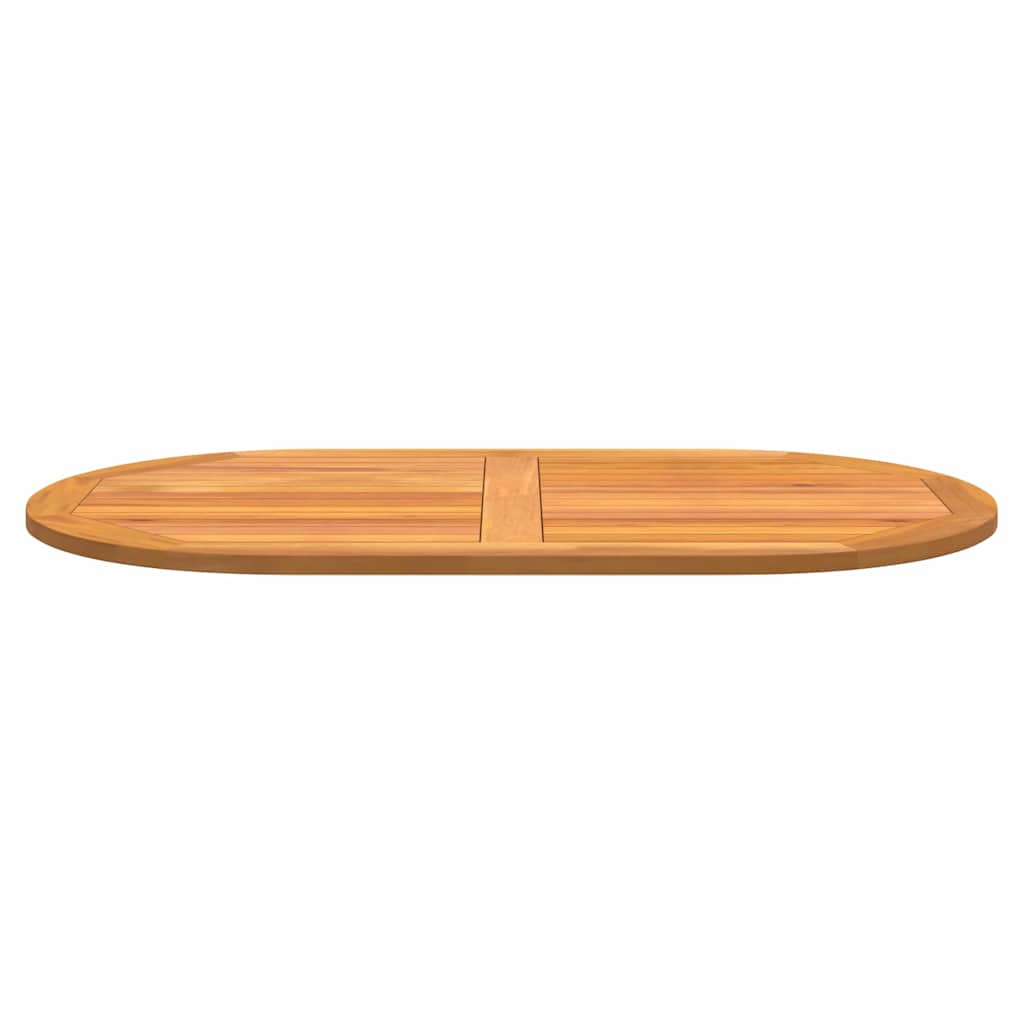 Tafelblad Olie naturel 120 x 70 x 2 cm Massief Acaciahout is nu te koop bij PeponiXL, paradijselijk wonen!