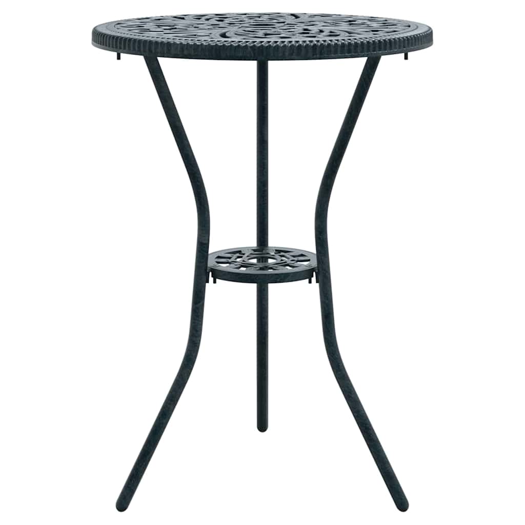 Tuin Bistro Set 3 pcs Groen Aluminium is nu te koop bij PeponiXL, paradijselijk wonen!