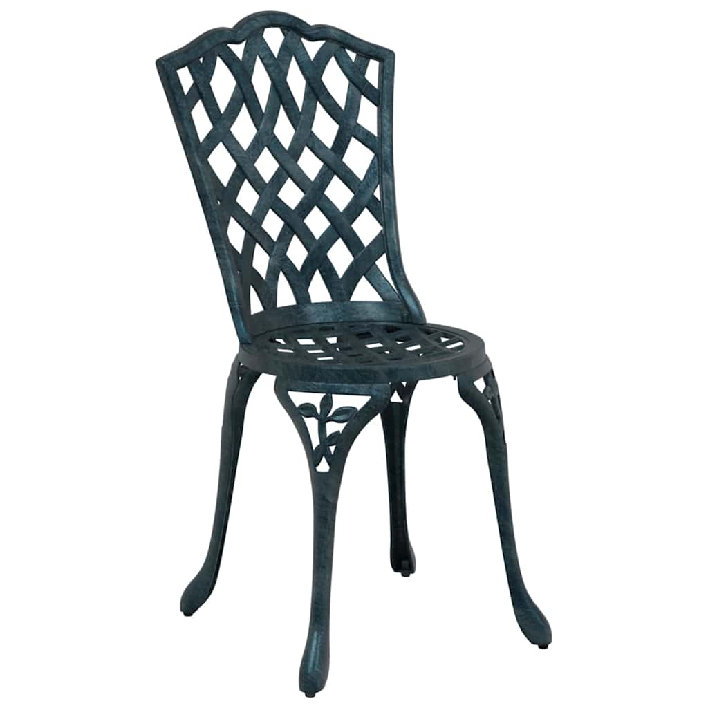 Tuin Bistro Set 3 pcs Groen Aluminium is nu te koop bij PeponiXL, paradijselijk wonen!