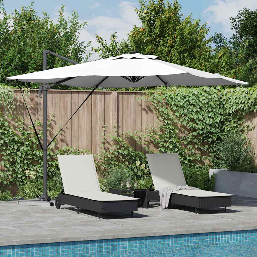 Parasol Zand 286 x 284 x 270 cm Aluminium en Polyester is nu te koop bij PeponiXL, paradijselijk wonen!