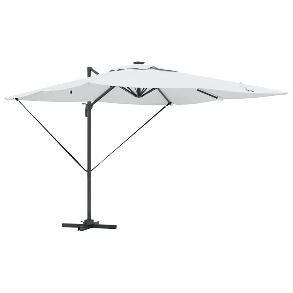 Parasol Zand 286 x 284 x 270 cm Aluminium en Polyester is nu te koop bij PeponiXL, paradijselijk wonen!