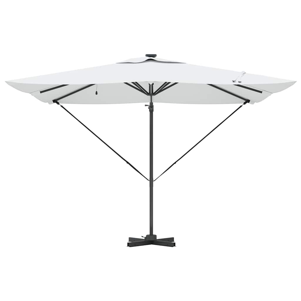 Parasol Zand 286 x 284 x 270 cm Aluminium en Polyester is nu te koop bij PeponiXL, paradijselijk wonen!
