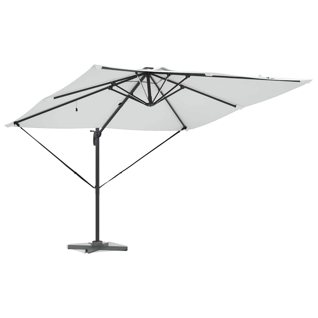 Parasol Zand 286 x 284 x 270 cm Aluminium en Polyester is nu te koop bij PeponiXL, paradijselijk wonen!