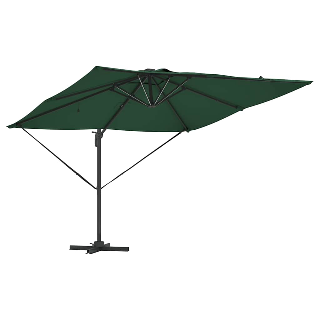Parasol Groen 286 x 284 x 270 cm Aluminium en Polyester is nu te koop bij PeponiXL, paradijselijk wonen!