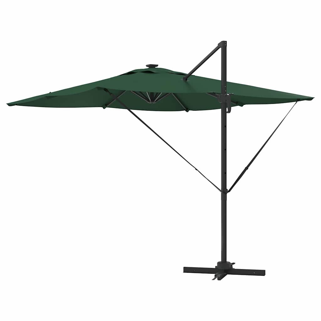 Parasol Groen 286 x 284 x 270 cm Aluminium en Polyester is nu te koop bij PeponiXL, paradijselijk wonen!