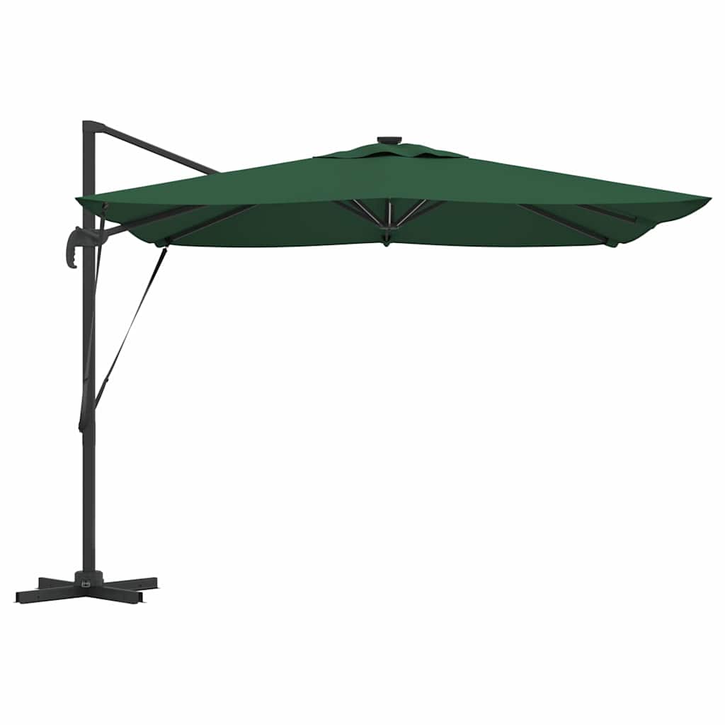 Parasol Groen 286 x 284 x 270 cm Aluminium en Polyester is nu te koop bij PeponiXL, paradijselijk wonen!