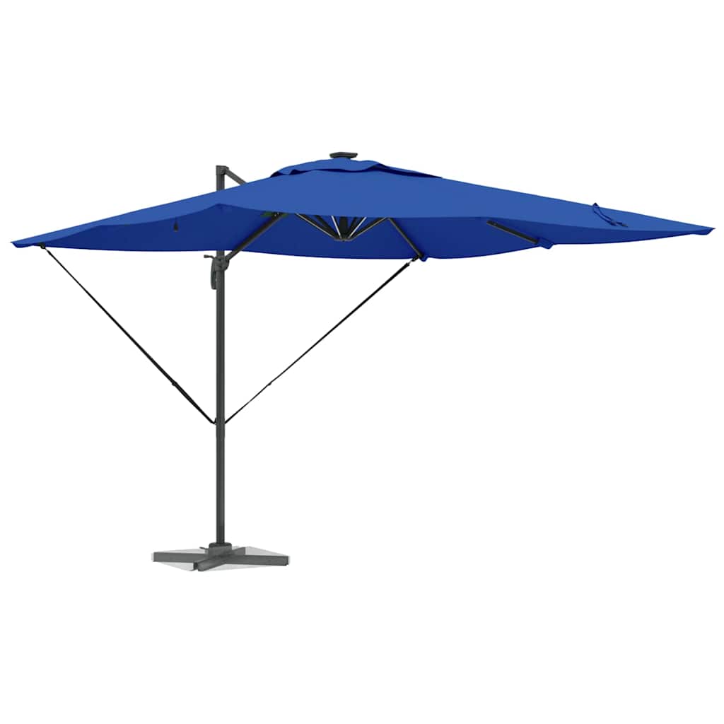 Parasol Azure Blauw 286 x 284 x 270 cm Aluminium en Polyester is nu te koop bij PeponiXL, paradijselijk wonen!