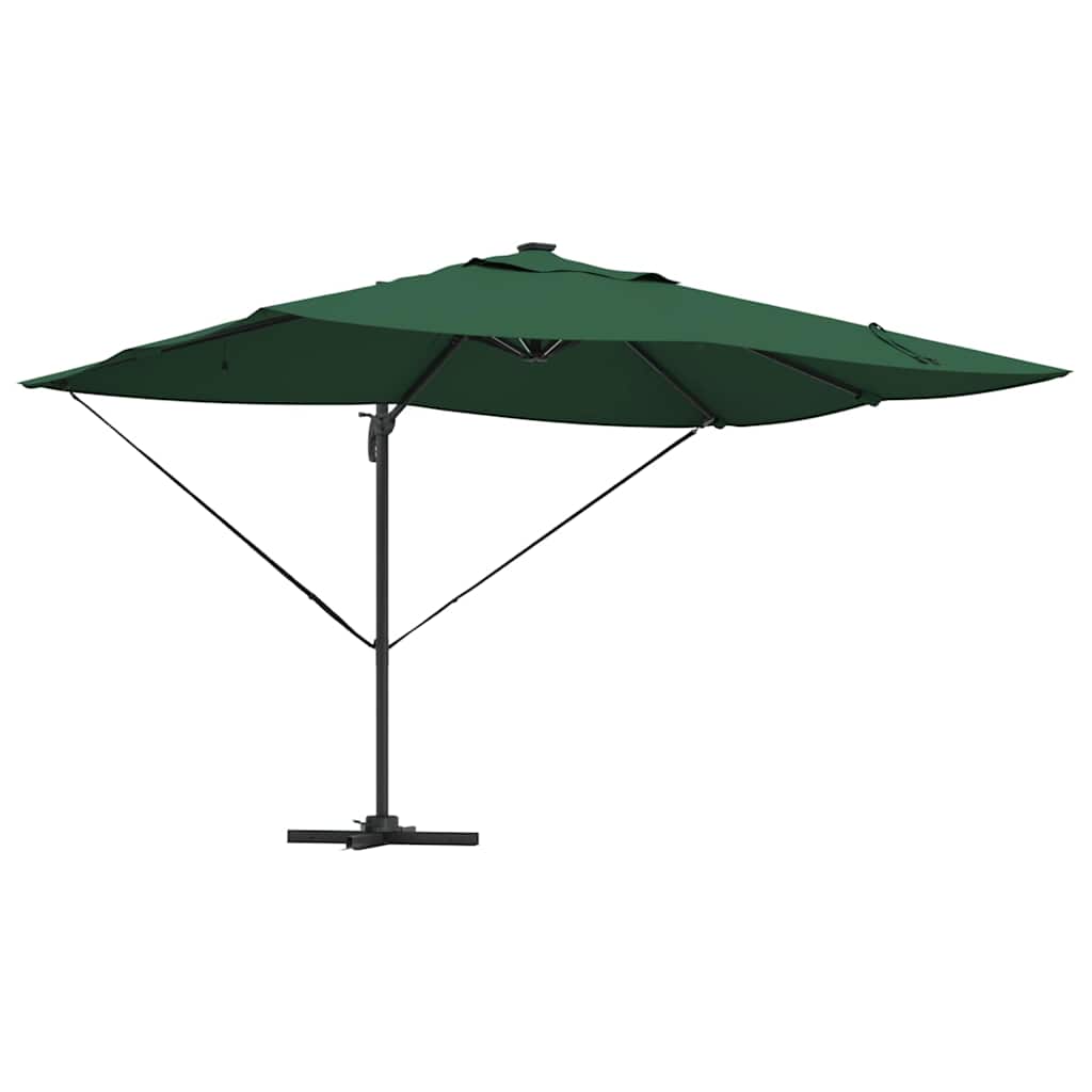Parasol Groen 352 x 251 x 265 cm Polyester en Aluminium is nu te koop bij PeponiXL, paradijselijk wonen!
