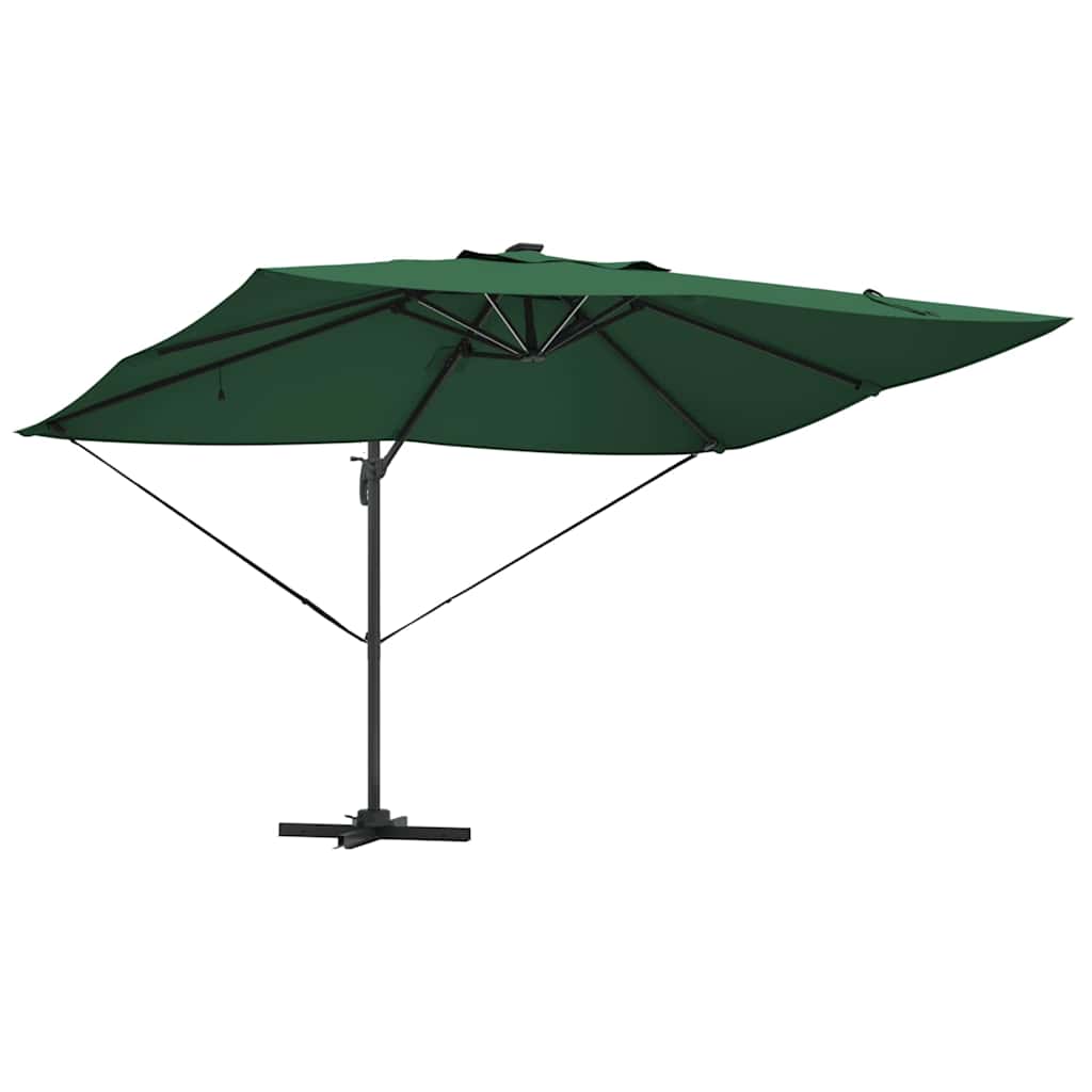 Parasol Groen 352 x 251 x 265 cm Polyester en Aluminium is nu te koop bij PeponiXL, paradijselijk wonen!