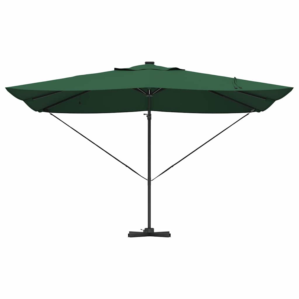 Parasol Groen 352 x 251 x 265 cm Polyester en Aluminium is nu te koop bij PeponiXL, paradijselijk wonen!