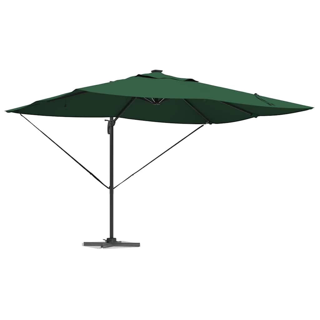 Parasol Groen 352 x 251 x 265 cm Polyester en Aluminium is nu te koop bij PeponiXL, paradijselijk wonen!