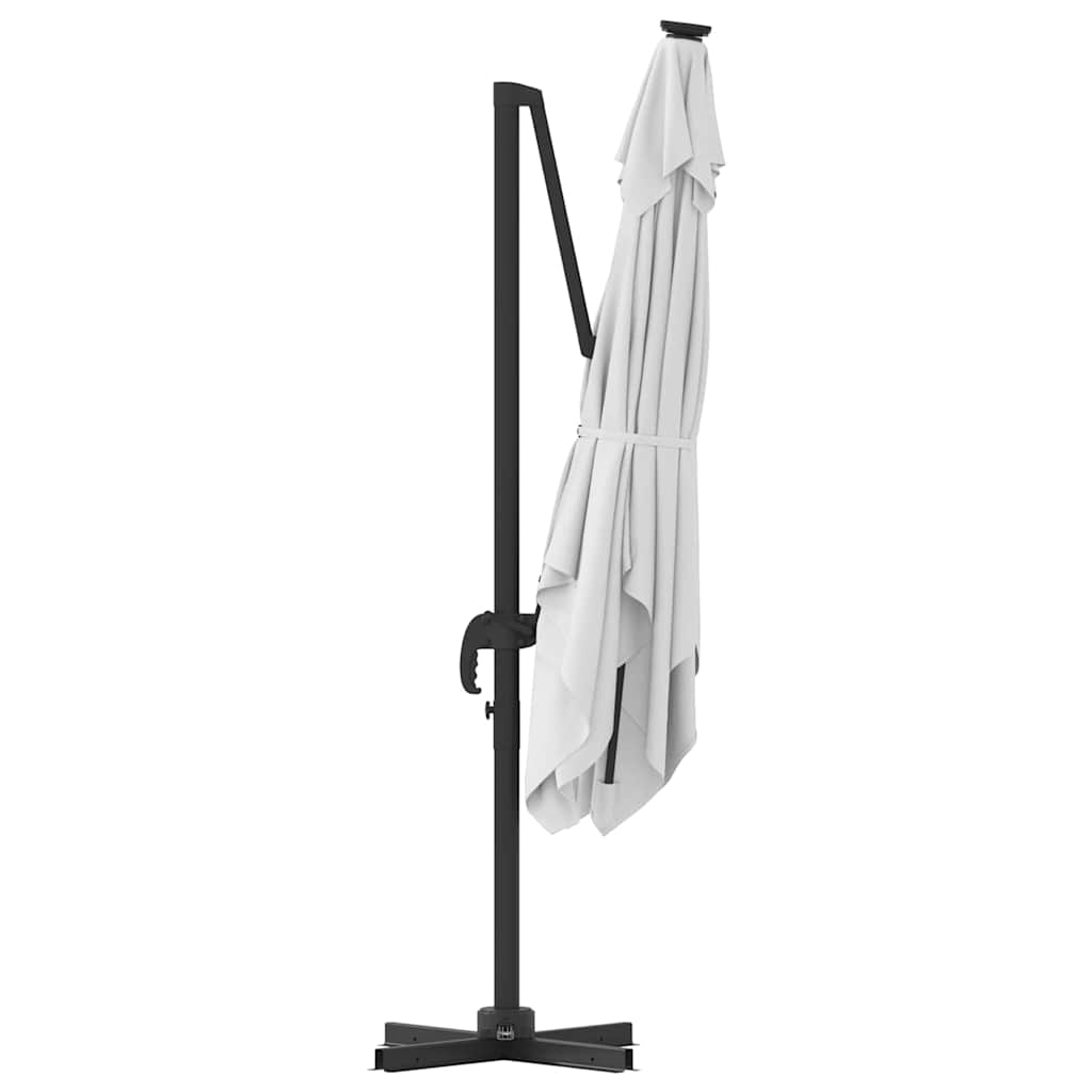 Roma Parasol Beige 286 x 284 x 265 cm Aluminium en Polyester is nu te koop bij PeponiXL, paradijselijk wonen!