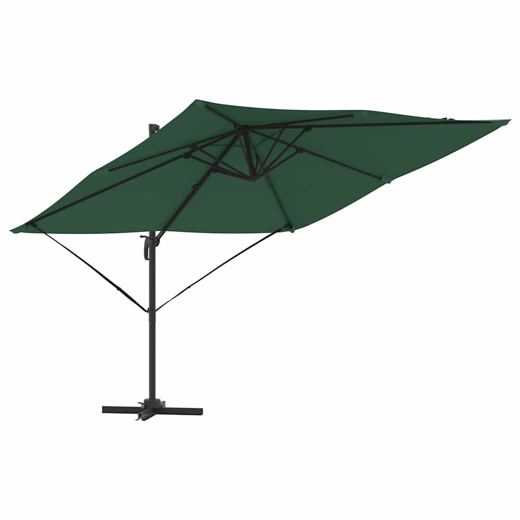 Roma Parasol Groen 286 x 284 x 265 cm Aluminium en Polyester is nu te koop bij PeponiXL, paradijselijk wonen!