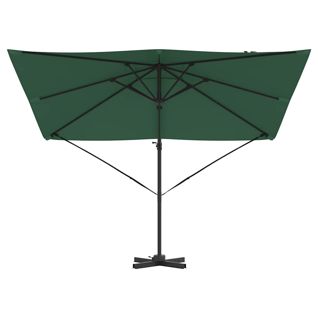 Roma Parasol Groen 286 x 284 x 265 cm Aluminium en Polyester is nu te koop bij PeponiXL, paradijselijk wonen!