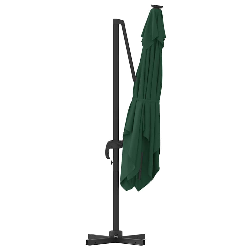 Roma Parasol Groen 286 x 284 x 265 cm Aluminium en Polyester is nu te koop bij PeponiXL, paradijselijk wonen!