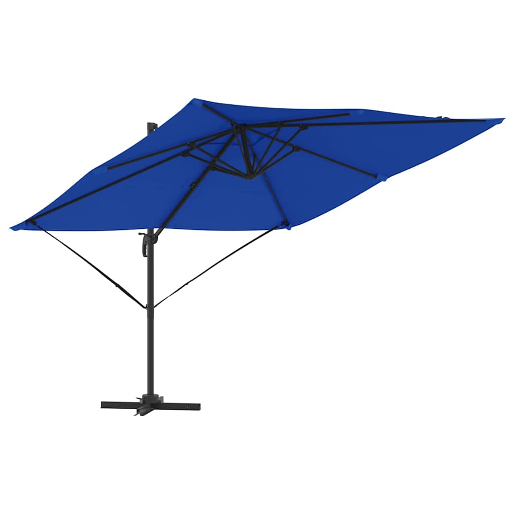 Roma Parasol Blauw 286 x 284 x 265 cm Aluminium en Polyester is nu te koop bij PeponiXL, paradijselijk wonen!