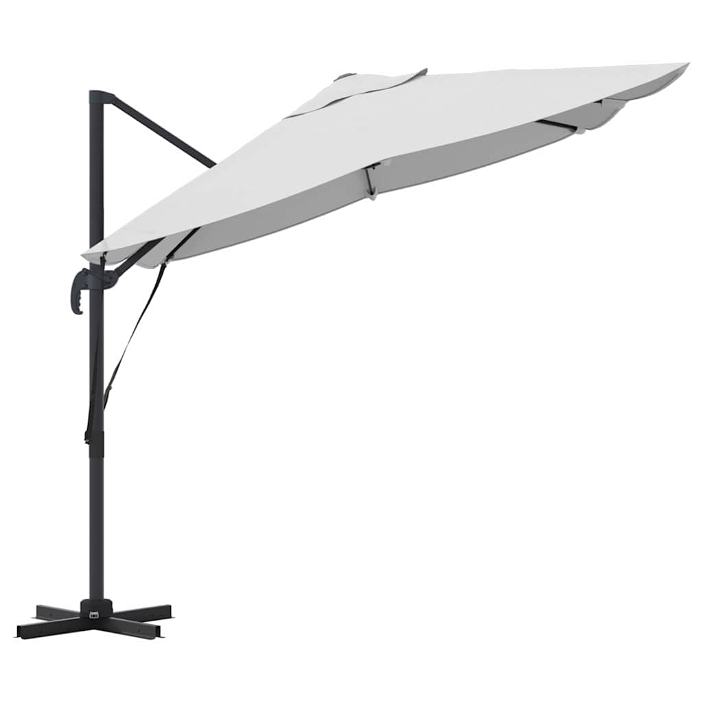 Parasol Zand 351 x 250 x 260 cm Polyester en Aluminium is nu te koop bij PeponiXL, paradijselijk wonen!