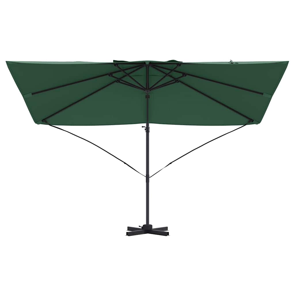 Parasol Groen 351 x 250 x 260 cm Polyester en Aluminium is nu te koop bij PeponiXL, paradijselijk wonen!