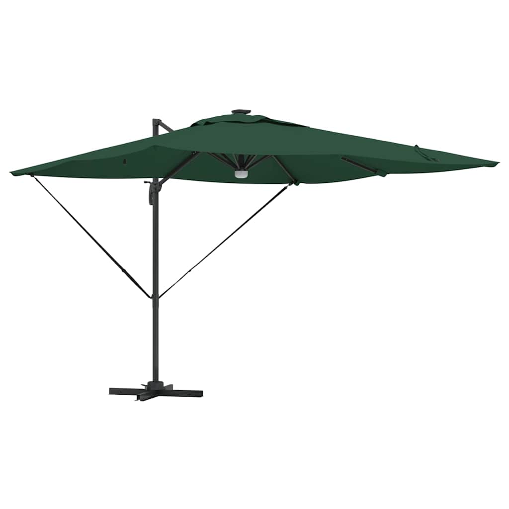 Roma Parasol Groen 286 x 284 x 270 cm Aluminium en Polyester is nu te koop bij PeponiXL, paradijselijk wonen!