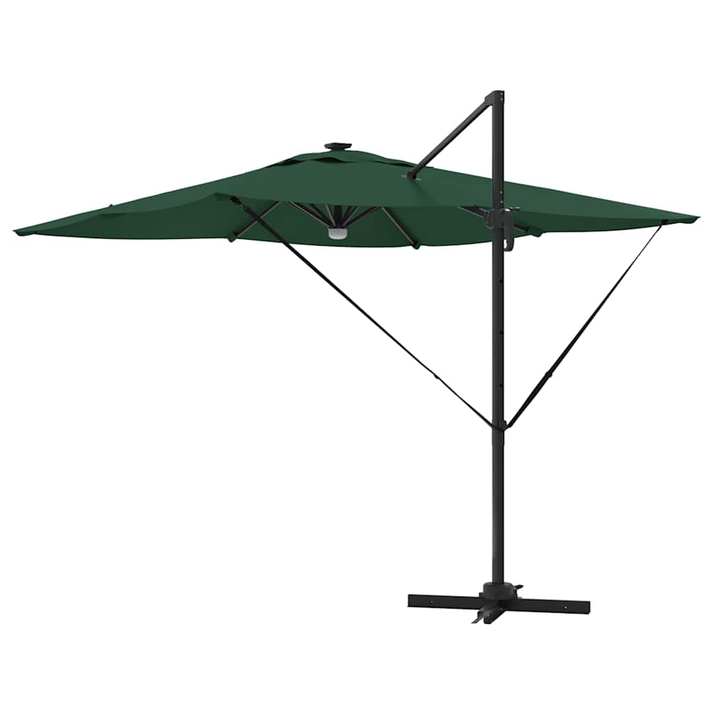 Roma Parasol Groen 286 x 284 x 270 cm Aluminium en Polyester is nu te koop bij PeponiXL, paradijselijk wonen!