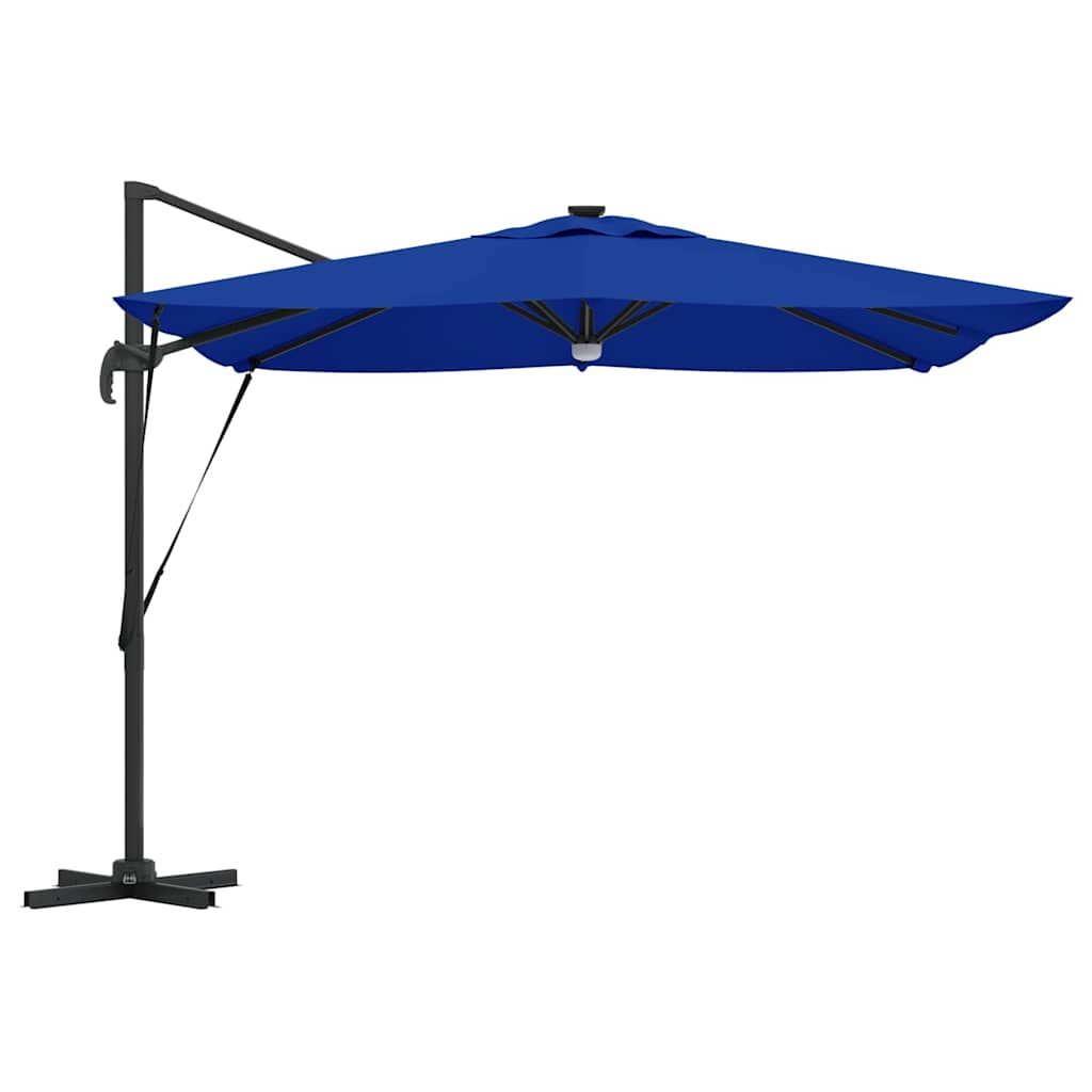 Roma Parasol Blauw 286 x 284 x 270 cm Aluminium en Polyester is nu te koop bij PeponiXL, paradijselijk wonen!