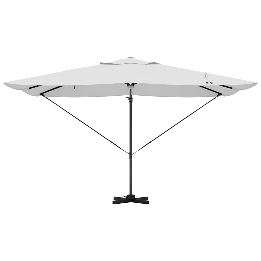 Parasol Zand 351 x 250 x 253 cm Polyester en Aluminium is nu te koop bij PeponiXL, paradijselijk wonen!