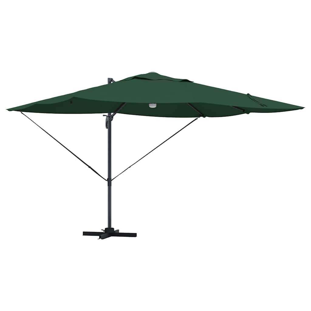 Parasol Groen 351 x 250 x 253 cm Polyester en Aluminium is nu te koop bij PeponiXL, paradijselijk wonen!