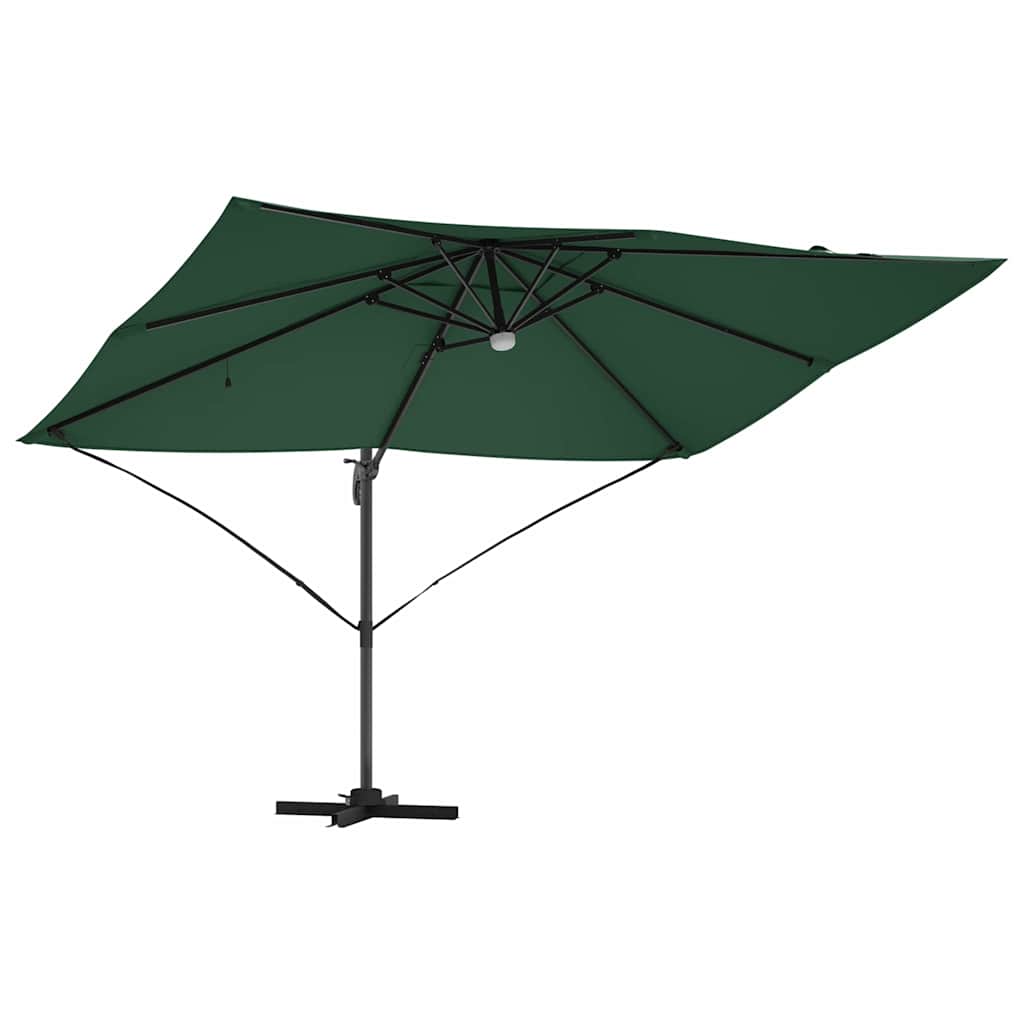 Parasol Groen 351 x 250 x 253 cm Polyester en Aluminium is nu te koop bij PeponiXL, paradijselijk wonen!