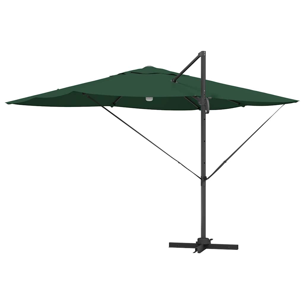 Parasol Groen 351 x 250 x 253 cm Polyester en Aluminium is nu te koop bij PeponiXL, paradijselijk wonen!