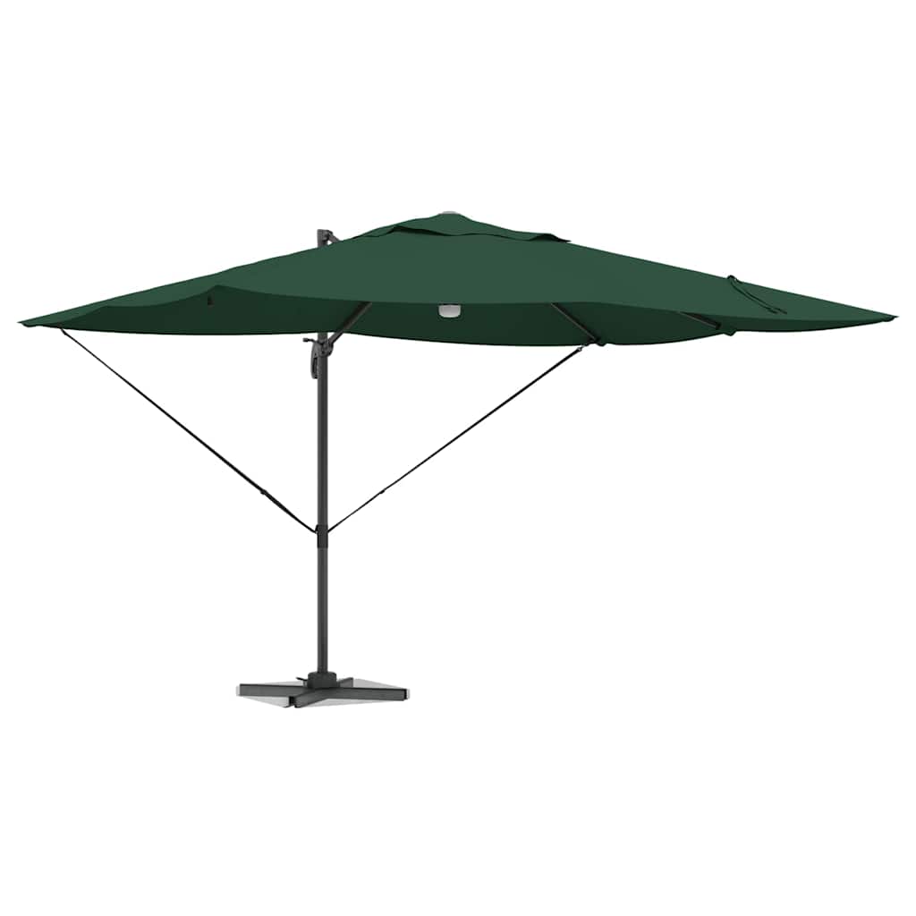 Parasol Groen 351 x 250 x 253 cm Polyester en Aluminium is nu te koop bij PeponiXL, paradijselijk wonen!