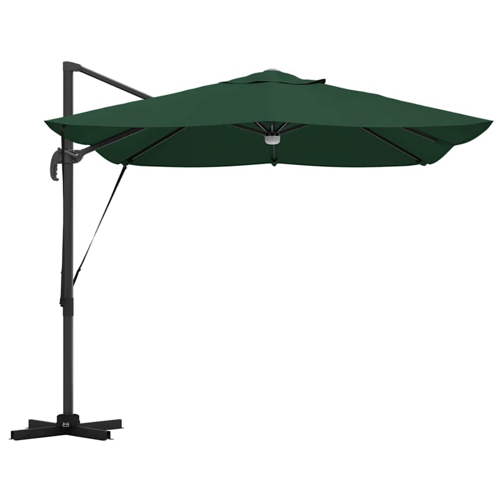 Parasol Groen 351 x 250 x 253 cm Polyester en Aluminium is nu te koop bij PeponiXL, paradijselijk wonen!